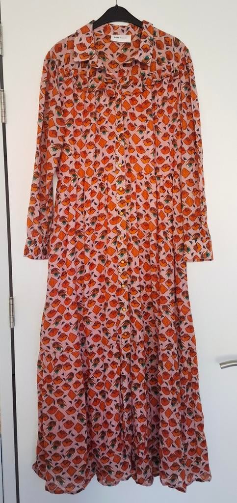 POM Amsterdam maxi jurk mt. 44, Kleding | Dames, POM Amsterdam, Maat 42/44 (L), Ophalen of Verzenden, Zo goed als nieuw