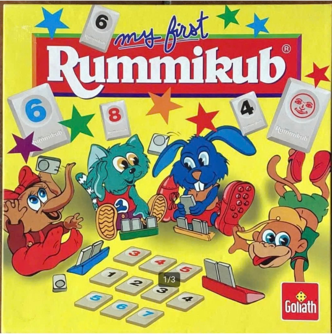 My First Rummikub, Hobby en Vrije tijd, Ophalen of Verzenden, Zo goed als nieuw