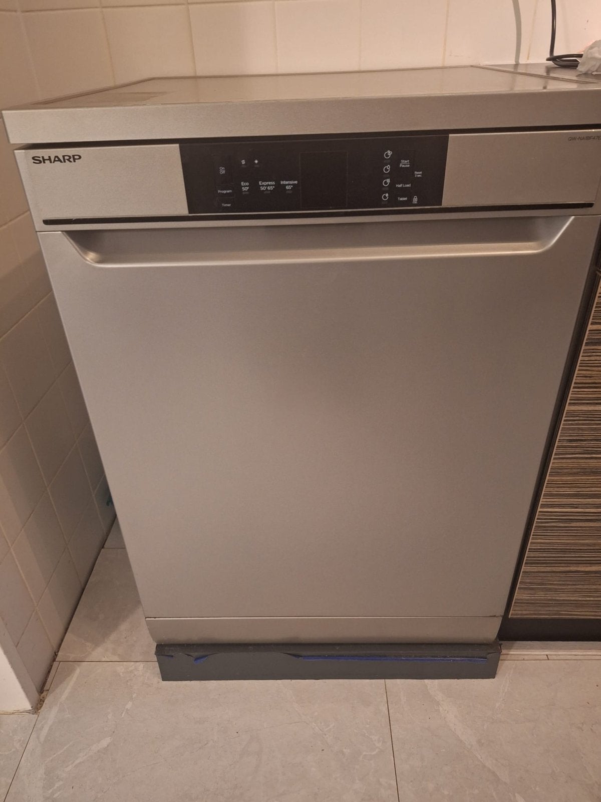 Sharp Vaatwasser - Efficiënt en Modern Design, Gebruikt, 60 cm of meer, Eco programma, Ophalen of Verzenden