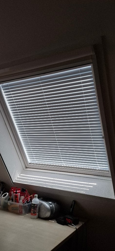 Luxaflex voor Velux dakraam GGU SK06, Ophalen, Zo goed als nieuw, Grijs, Kunststof