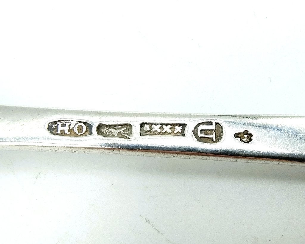 Zware zilveren lepel, H. Overhulsman, Amsterdam, 1803, Verzenden, Zilver