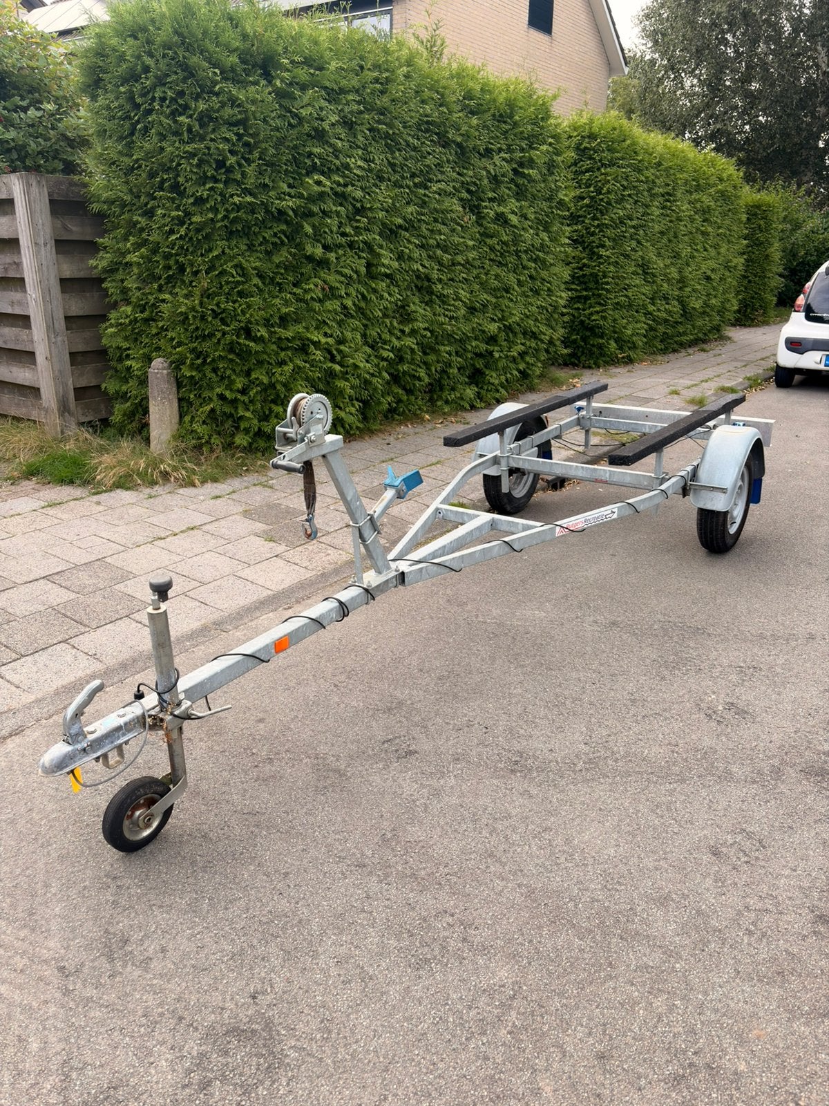 Boottrailer, Watersport en Boten, Boottrailers, Ophalen, Zo goed als nieuw, Minder dan 6 meter