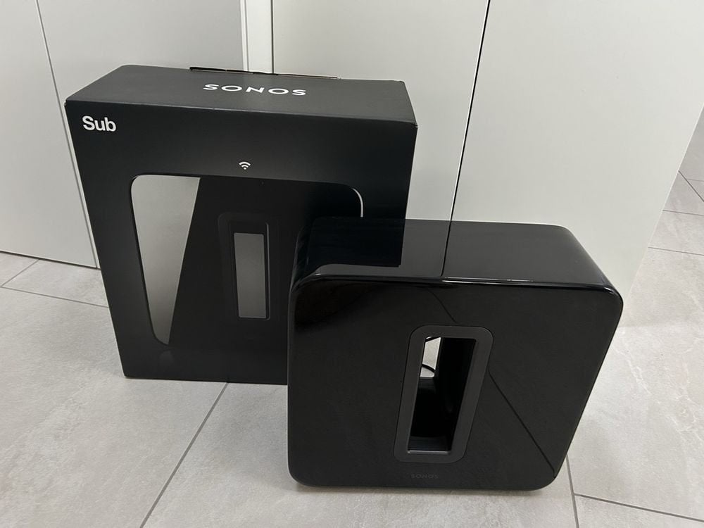 Sonos Sub Gen 3 - Draadloze Subwoofer voor Diepe Bas, Audio, Tv en Foto, Luidsprekers, Subwoofer, Ophalen of Verzenden, Zo goed als nieuw