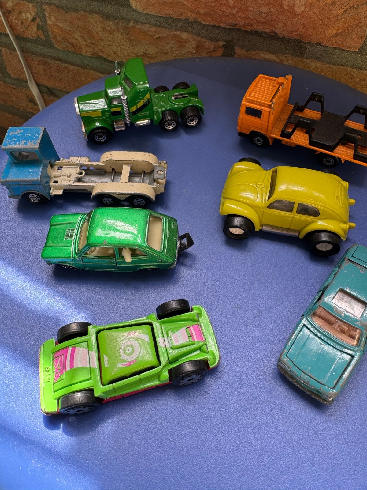 Vintage Tonka en Matchbox etc. speelgoedauto's, Ophalen of Verzenden, Gebruikt