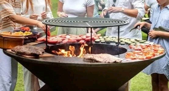 BBQ dit weekend?🌞 Plancha XL te HUUR incl vervoer en hout, Tuin en Terras, Verzenden, Nieuw