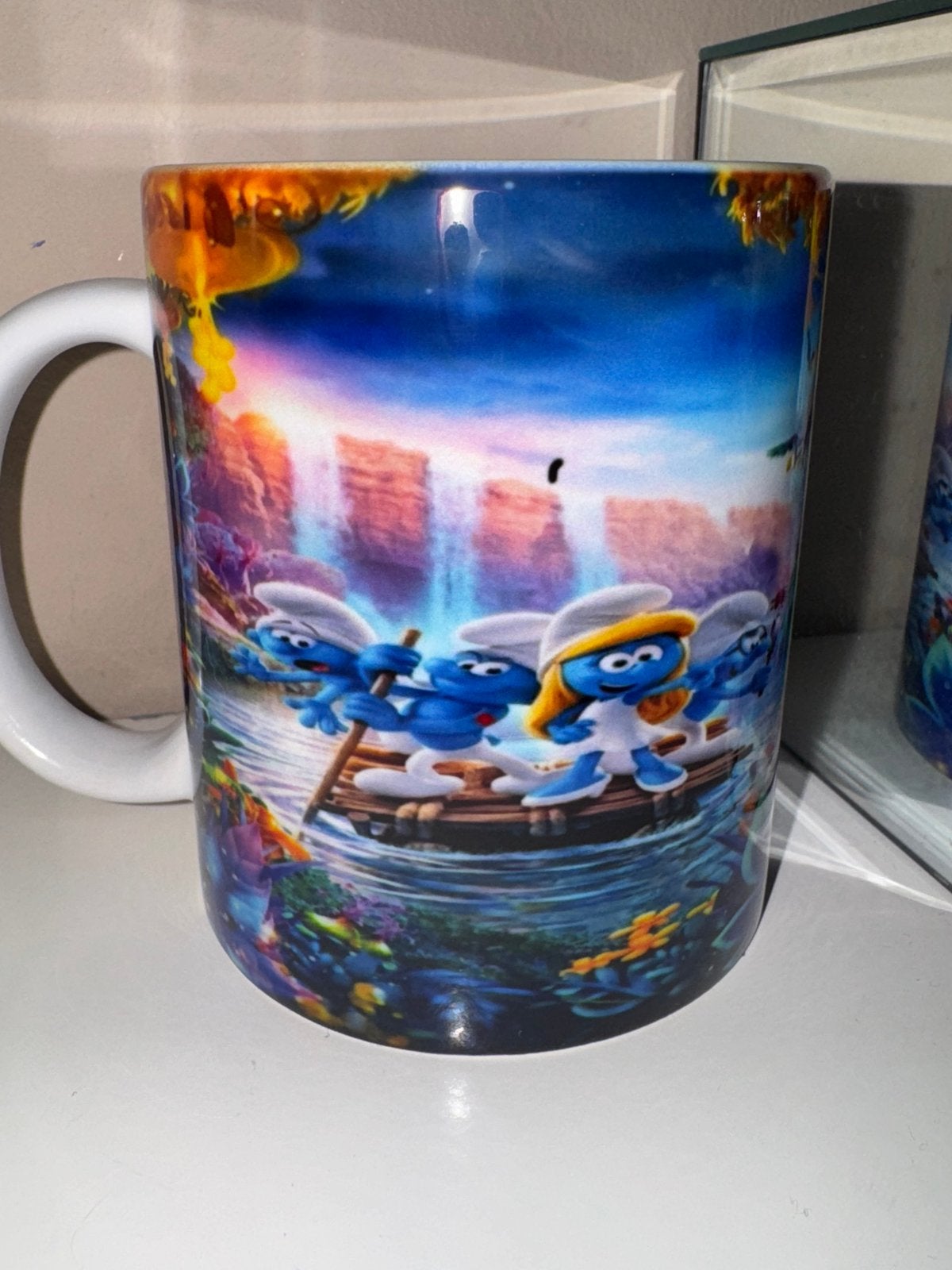 Nieuwe Smurfen Mok - Ideaal voor verzamelaars!, Meerkleurig, Overige stijlen, Nieuw, Ophalen of Verzenden