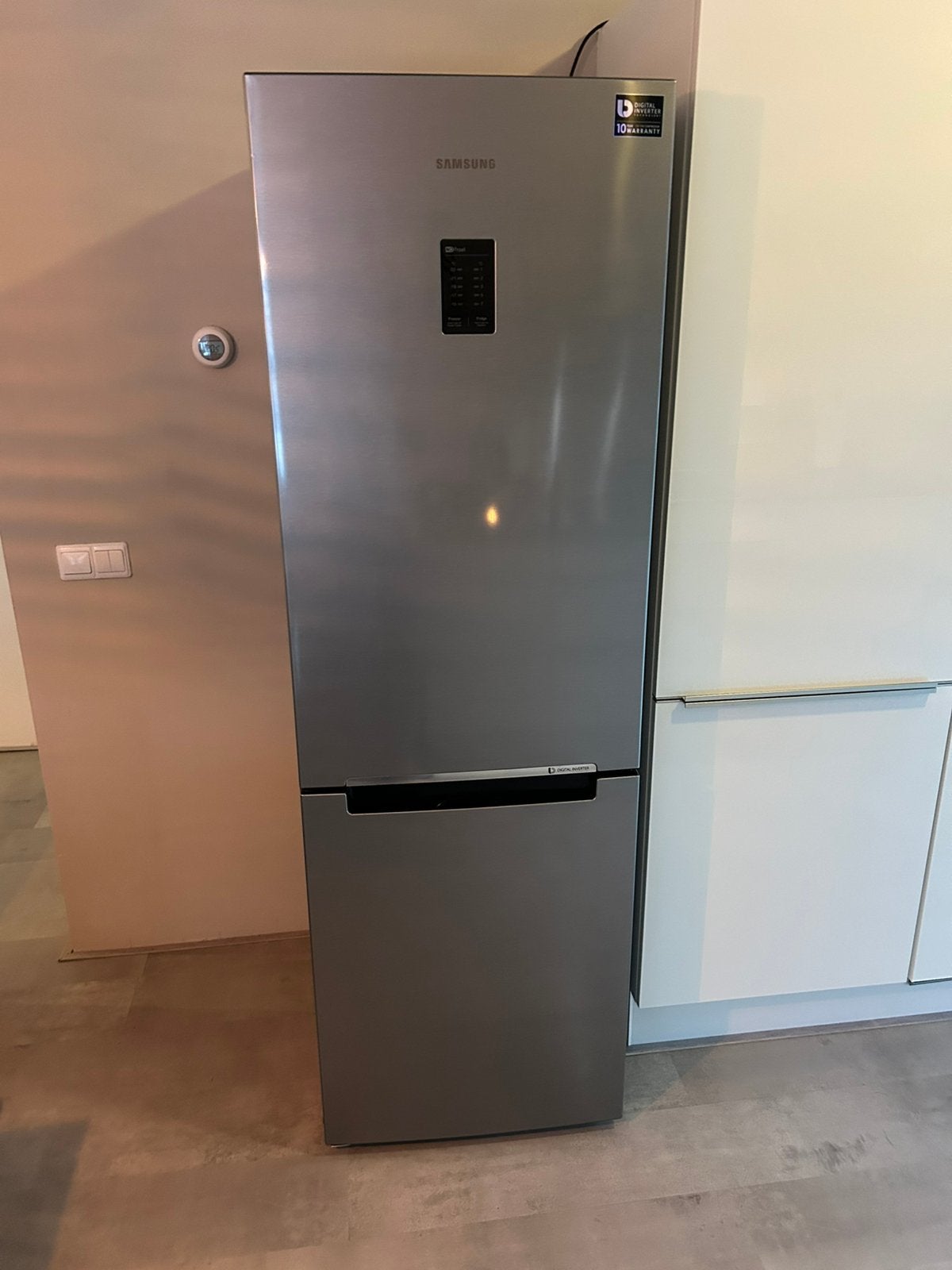 Samsung koelkast met vriesvak (RB31FERNDSA), Ophalen, 200 liter of meer, 160 cm of meer, Zo goed als nieuw