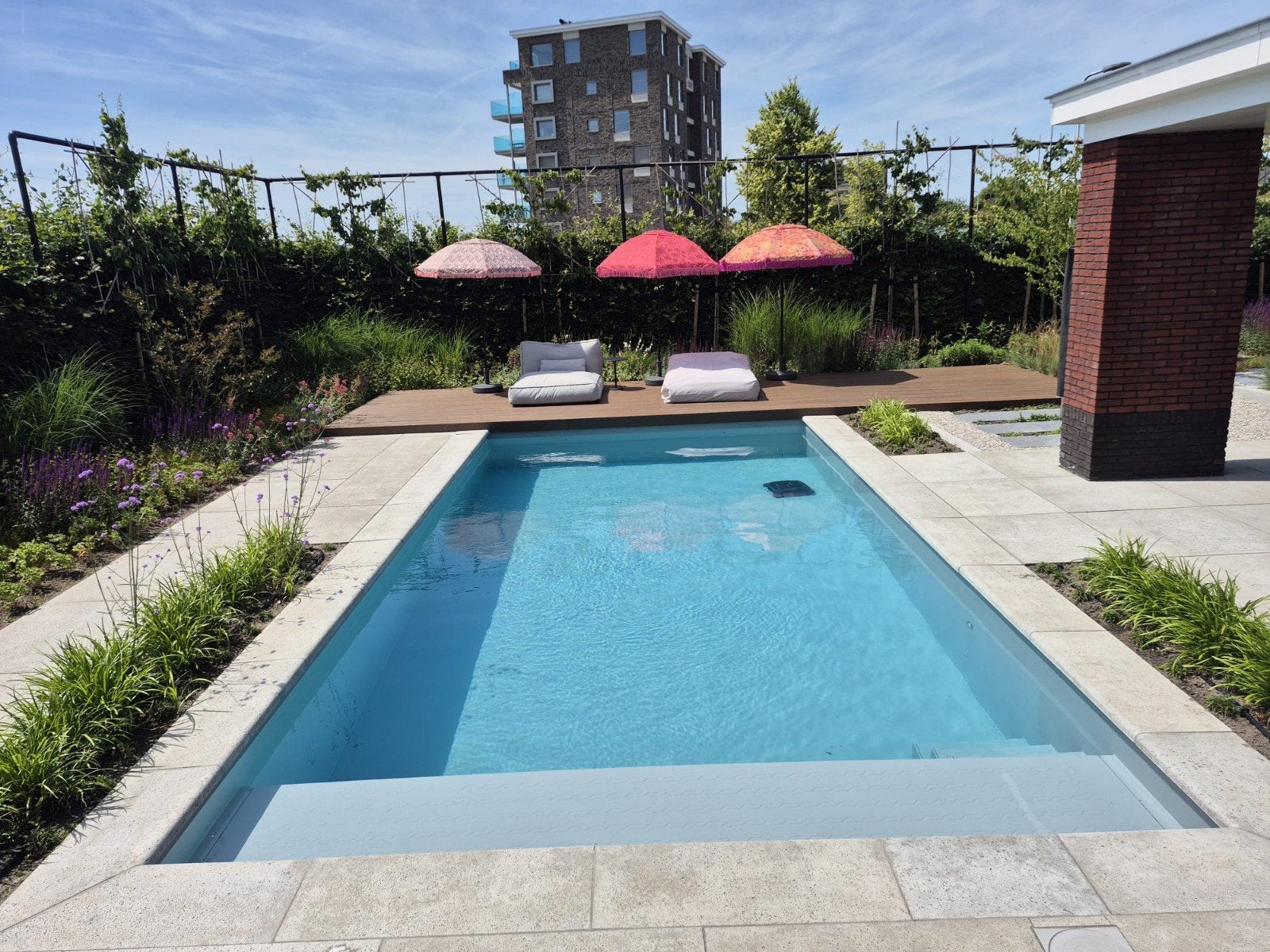 Plunge-pool of zwembad op maat (2x2m tot 15x4,5m), Tuin en Terras, Zwembaden, 120 cm of meer, Ophalen of Verzenden, Rechthoekig