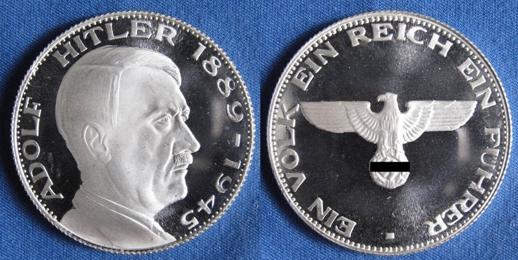 munt hitler, Ophalen, Duitsland, Losse munt