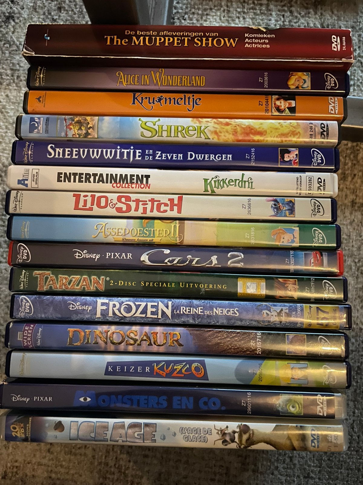 Verschillende Disney/ kinder films originele DVD’s, Cd's en Dvd's, Dvd's | Tekenfilms en Animatie, Alle leeftijden, Ophalen of Verzenden