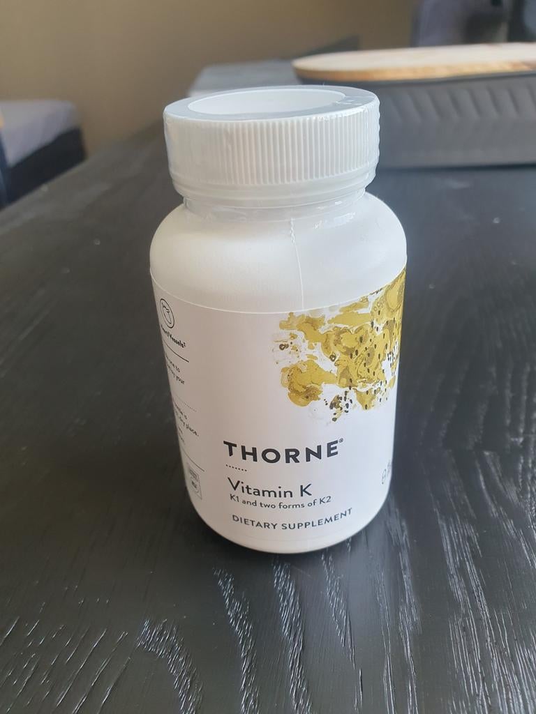 Thorne Vitamine K nieuw 60 capsules, Ophalen of Verzenden, Nieuw, Overige typen