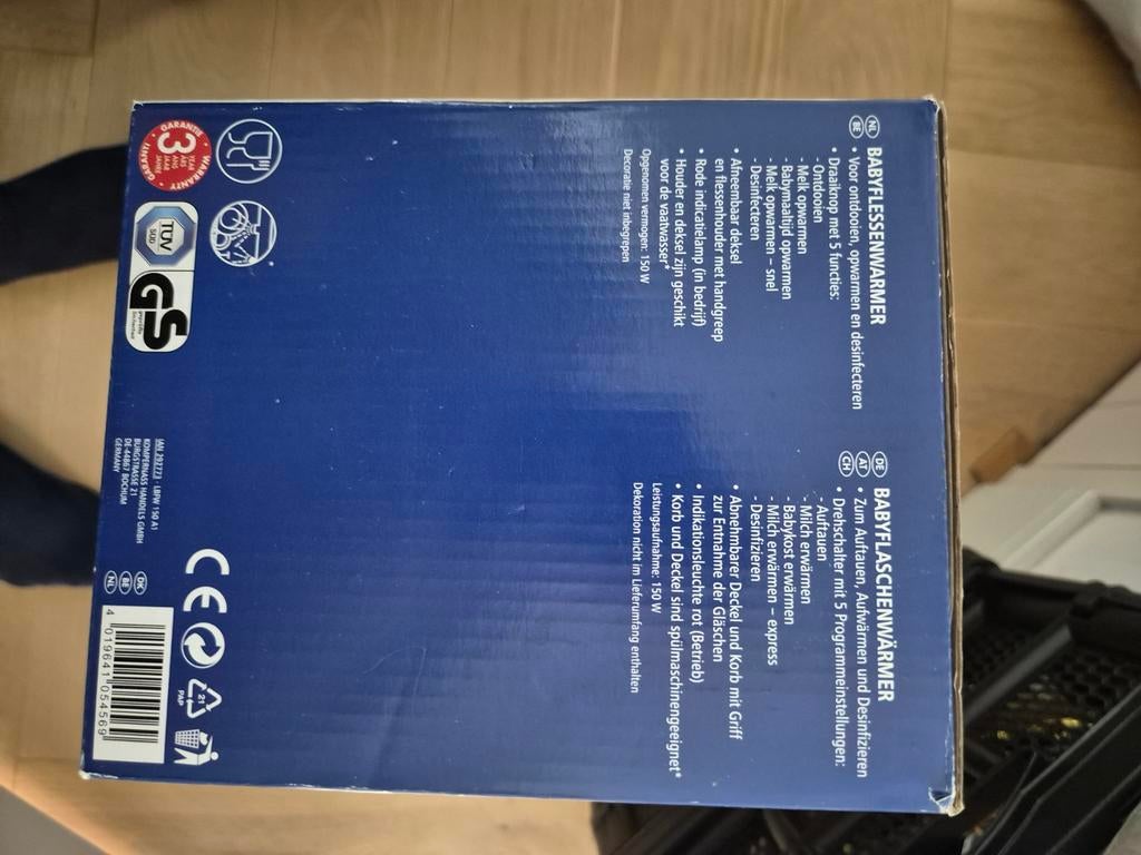 Lupilu Babyflessenwarmer - Sterilisator en Ontdooier, Ophalen of Verzenden, Nieuw, Sterilisator