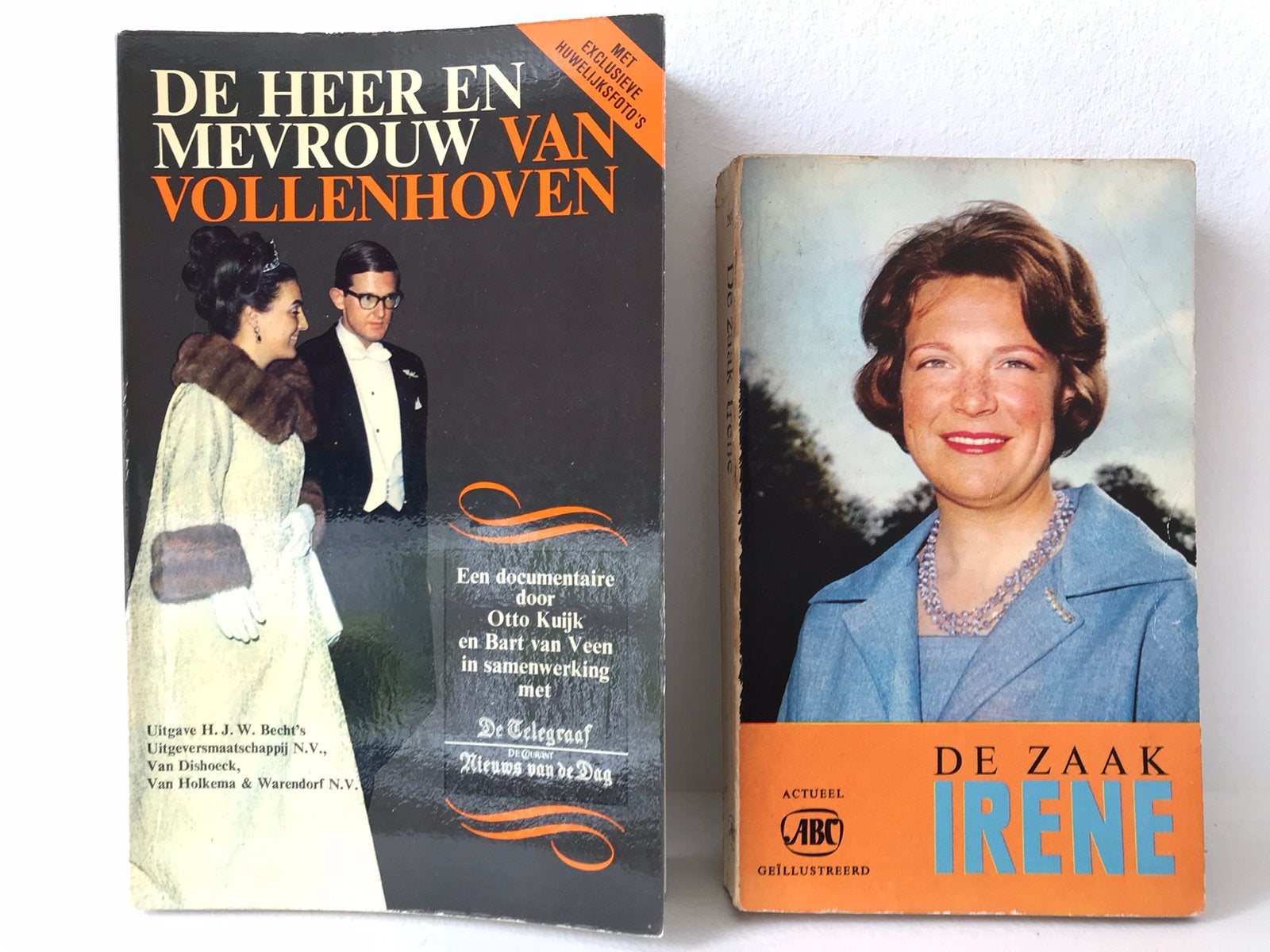 De zaak Irene / De heer en mevrouw Van Vollenhoven, Ophalen of Verzenden, Zo goed als nieuw, Nederland, Tijdschrift of Boek