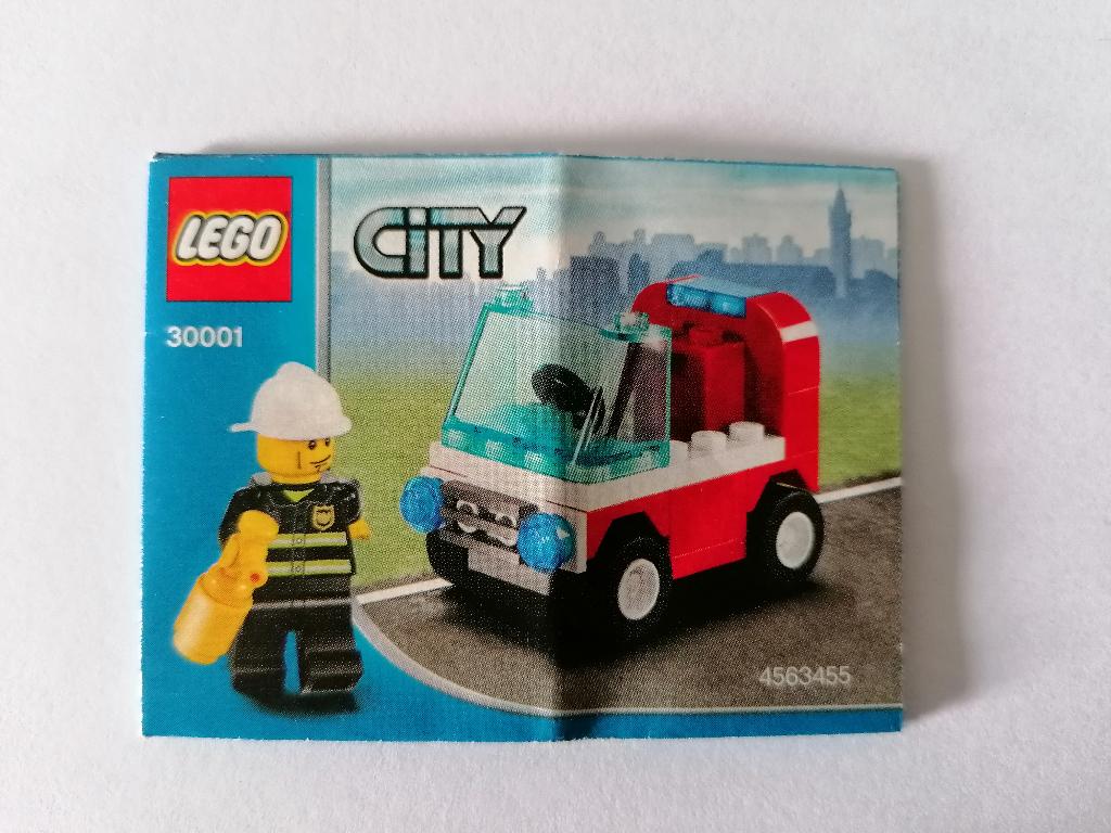 Lego city set 30001 - Brandweer - Brandweerwagen (2009)., Verzenden, Lego, Compleet, Complete set