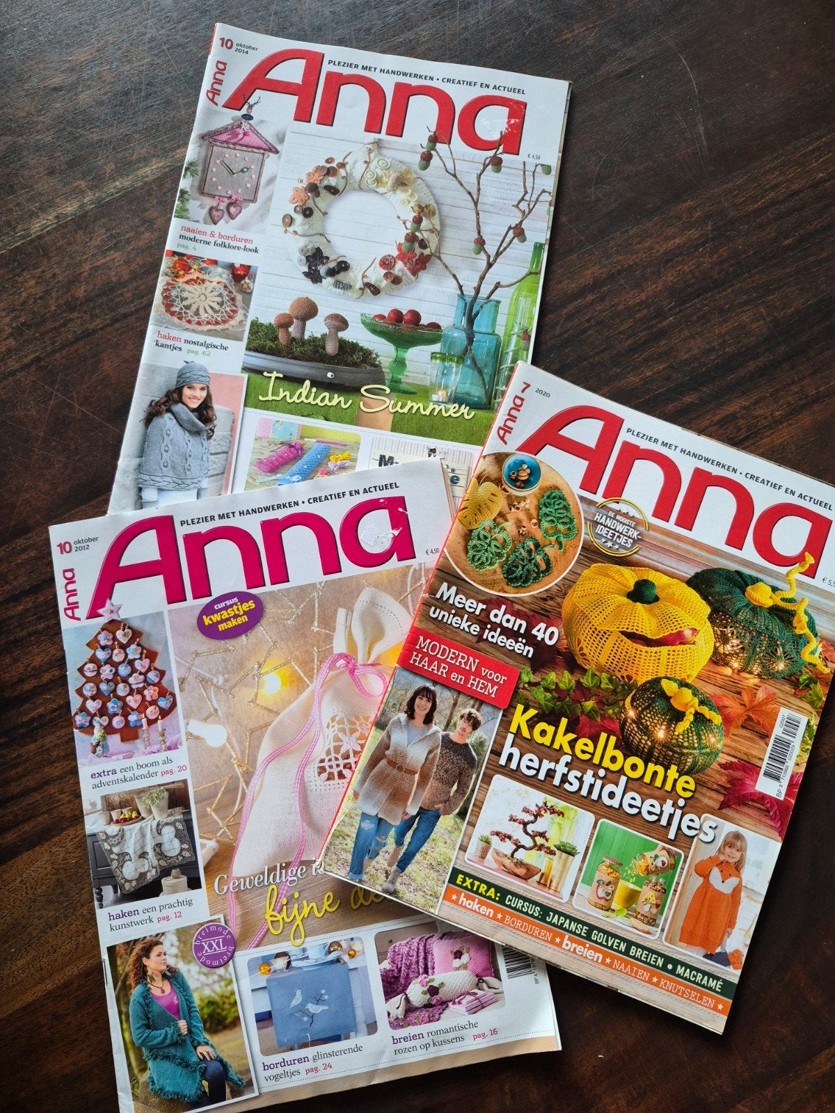 3 x Anna, Leuke projecten voor de herfst, Ophalen of Verzenden, Zo goed als nieuw