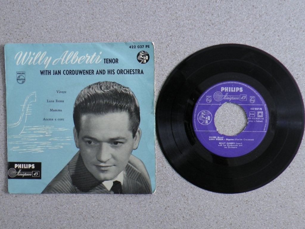 Willy Alberti - Vivere VINYL SINGLE, Gebruikt, 7 inch, Pop, EP