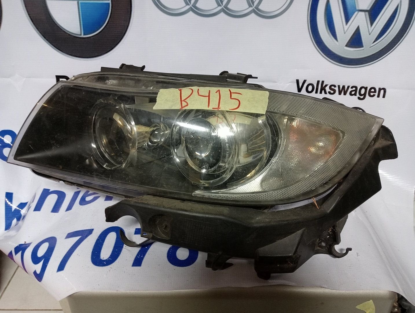 Koplamp links BMW 3-serie E90 ('05-'08) Dynamic xenon, Gebruikt, -, -, Ophalen of Verzenden