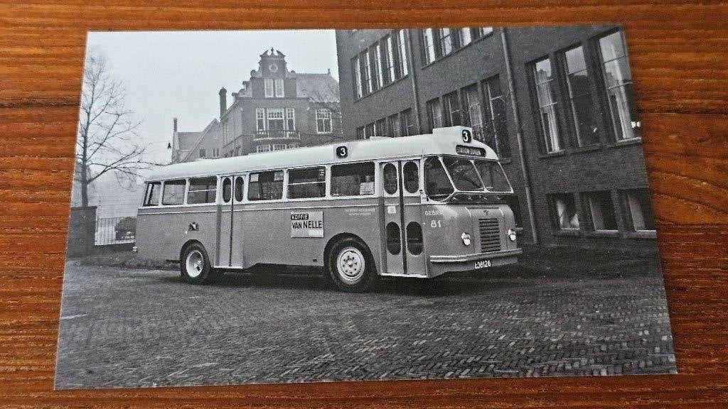 Foto BUS GEVU GEBRU GVU Utrecht 81, Verzenden, Gebruikt, Bus of Metro, Overige typen