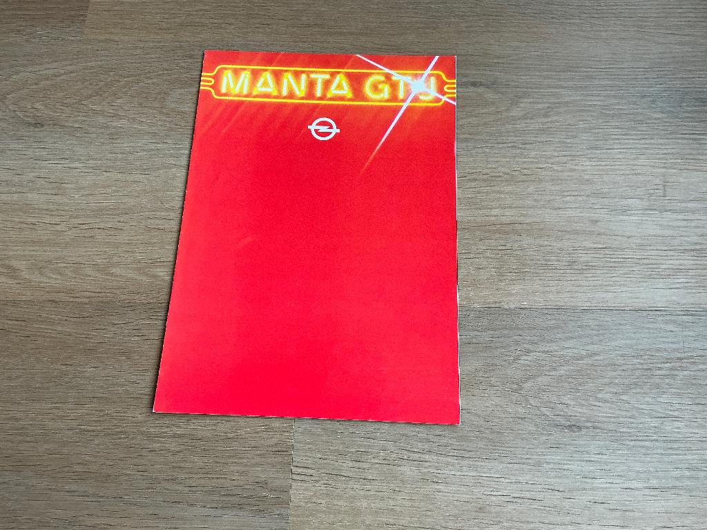 Opel Manta GT/J 1980 NL, Ophalen of Verzenden, Zo goed als nieuw, Opel