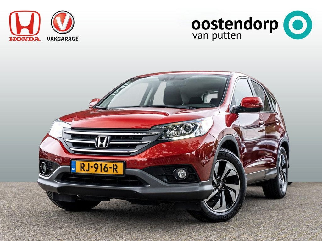 Honda CR-V 2.0 4WD Comfort | Afneembare Trekhaak | Dealerond, Auto's, Honda, Keurmerk '100% Onderhouden', Euro 5, Gebruikt, Zwart