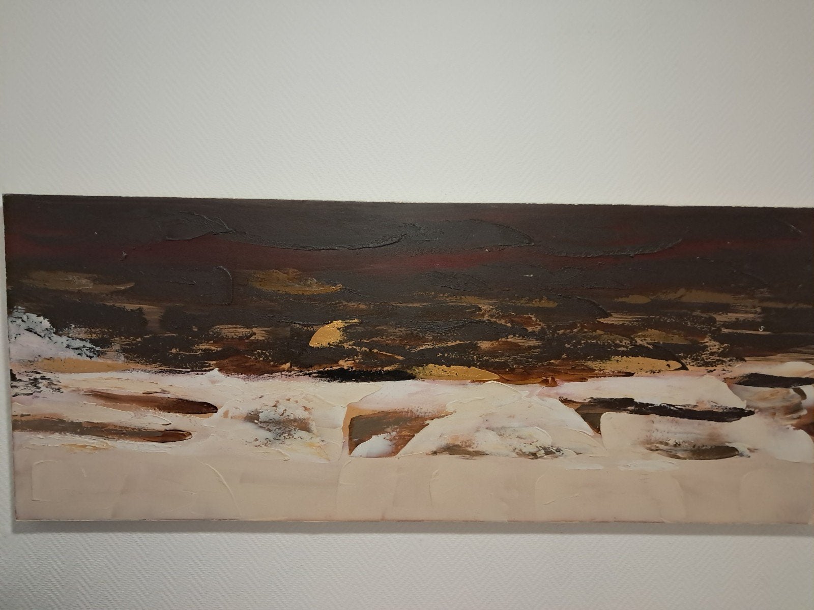 olieverf schilderij, Ophalen
