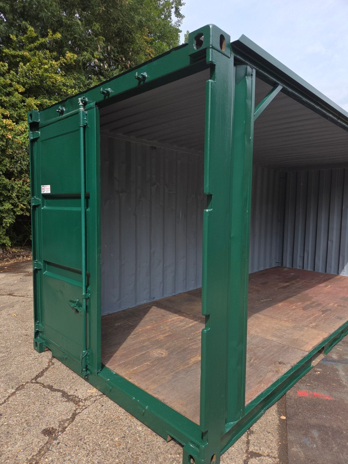 20 ft schuilstal/doorloopstal container, Verzenden