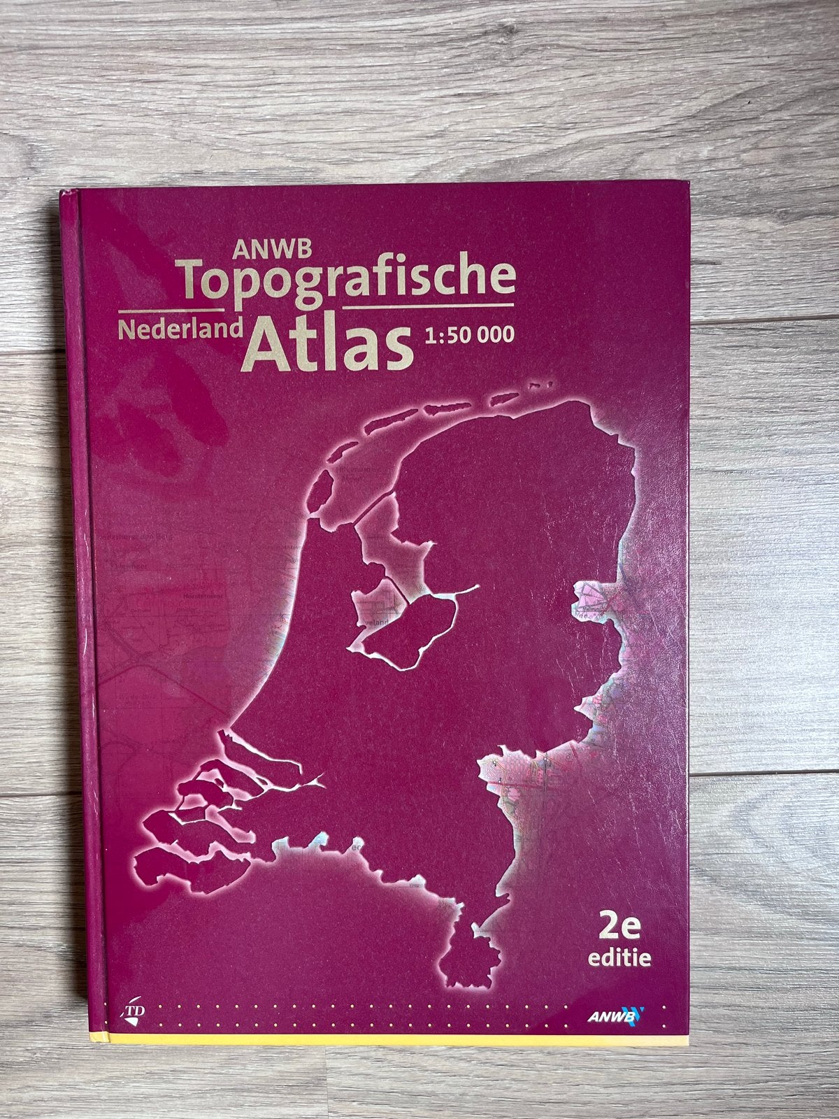 ANWB Topografische Atlas Nederland 1:50 000 - 2e editie, Boeken, Gelezen, Overige atlassen, 2000 tot heden, Ophalen of Verzenden
