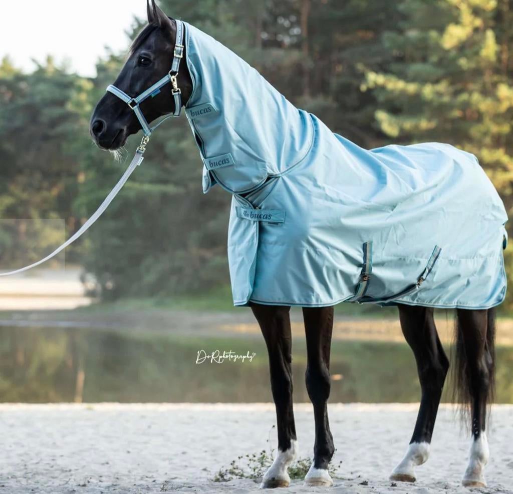 Zomerdeken Bucas Freedom Twill Sheet SS26 Blauw, Dieren en Toebehoren, Ophalen of Verzenden, Zo goed als nieuw