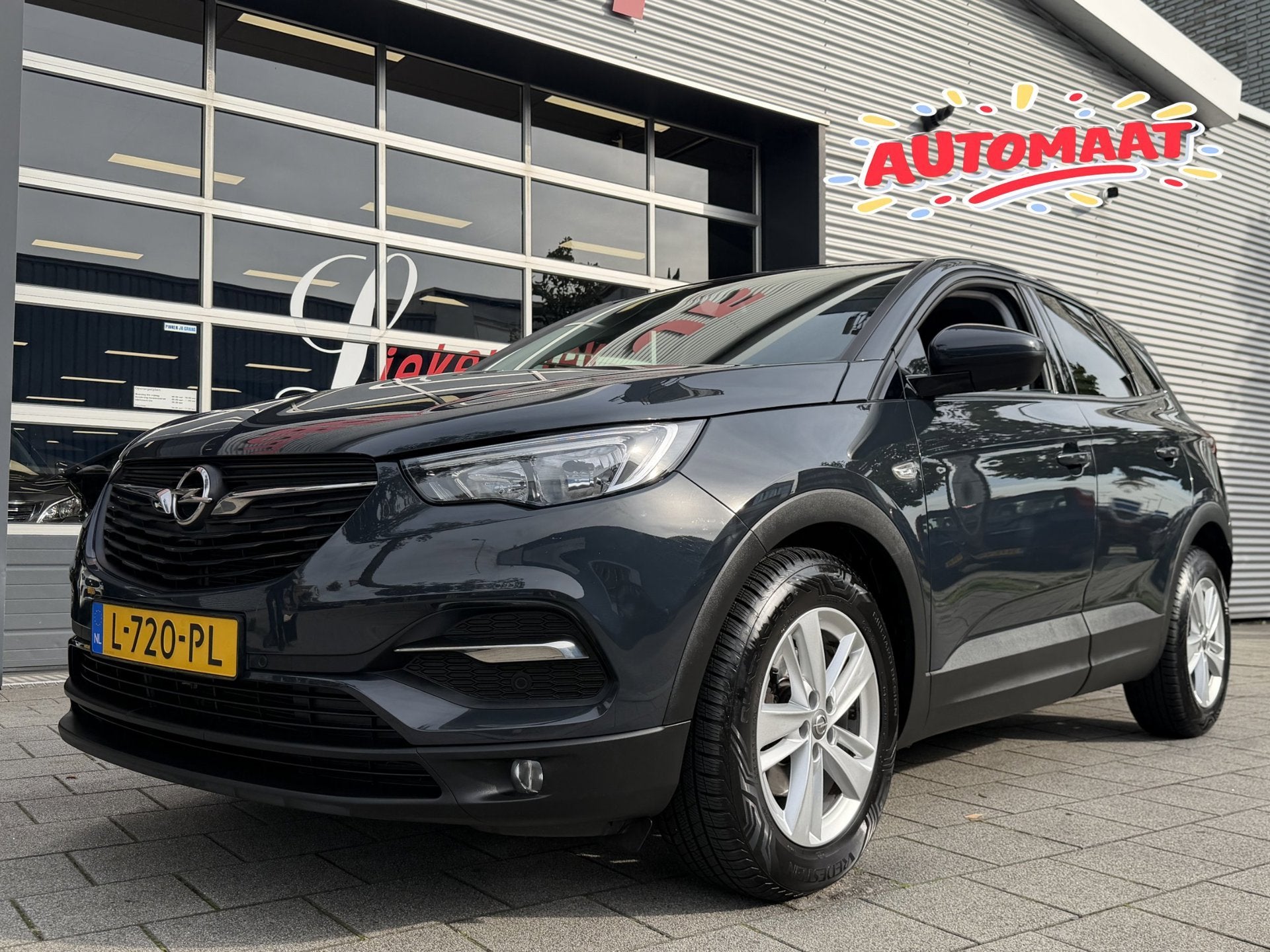 Opel Grandland X 1.2 Turbo 120 Jaar Edition - AUTOMAAT I Nav, Auto's, Opel, Dealer onderhouden, Stof, Gebruikt, 1199 cc