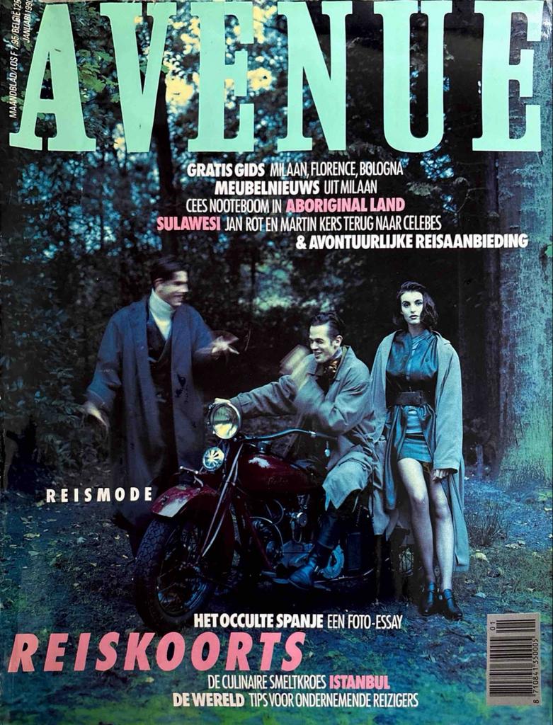 Avenue Magazine Januari 1990 - Reiskoorts & Reismode, Boeken, Tijdschriften en Kranten, Ophalen of Verzenden, Zo goed als nieuw