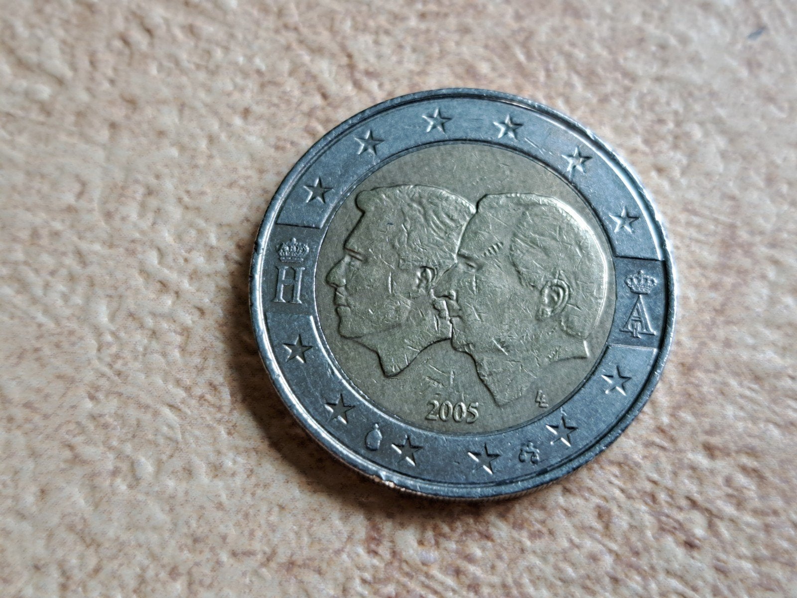 2 euro cc België Economische Unie Lux en Bel 2005, Postzegels en Munten, Ophalen of Verzenden, België, 2 euro