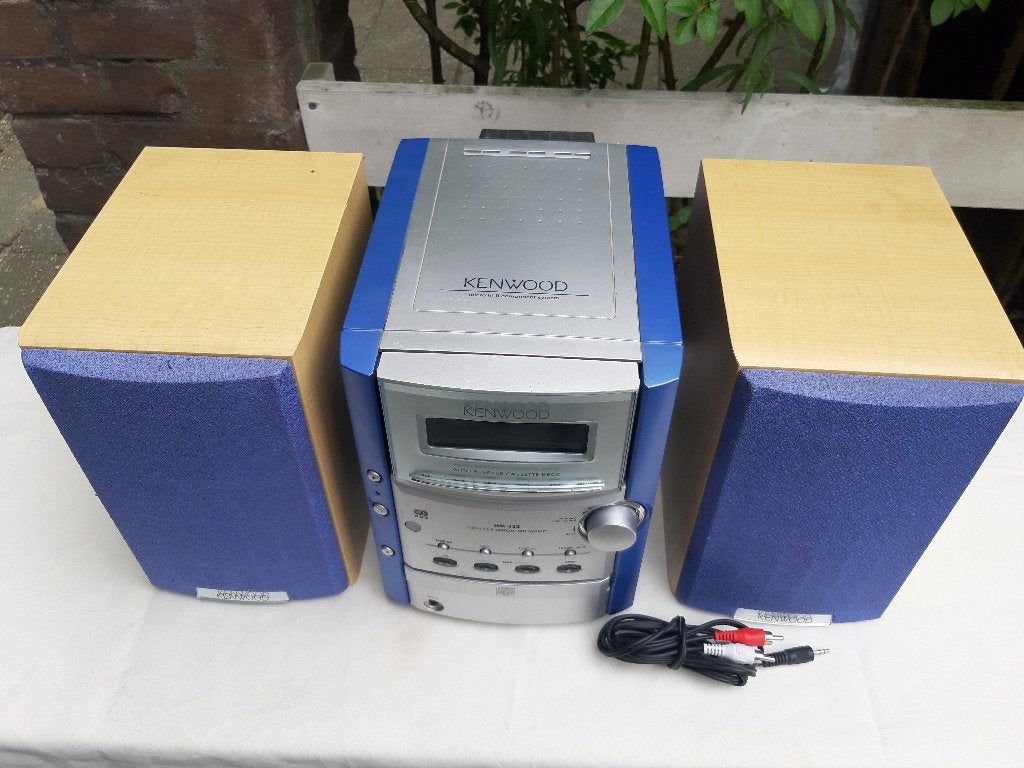 Kenwood stereo-set, type RDX-M32, CD-speler, cassettedeck, Gebruikt, Tuner of Radio, Microset, Ophalen