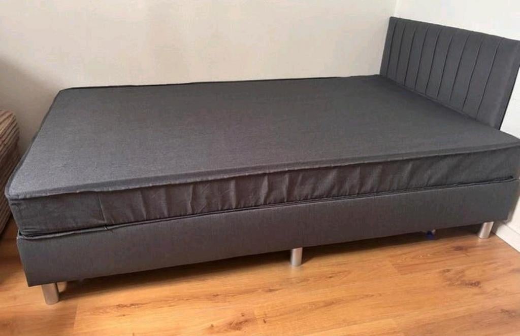 Boxpringcombinatie Alta, afmeting 120x200 cm ZONDAG GRATIS!, Ophalen, Zo goed als nieuw, Twijfelaar, 120 cm