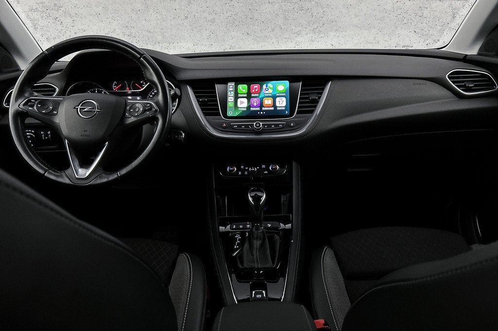 Opel Grandland X 1.2 Turbo Elegance | Camera | Half lederen, 12 maanden, Gebruikt, 1199 cc, Leder en Stof