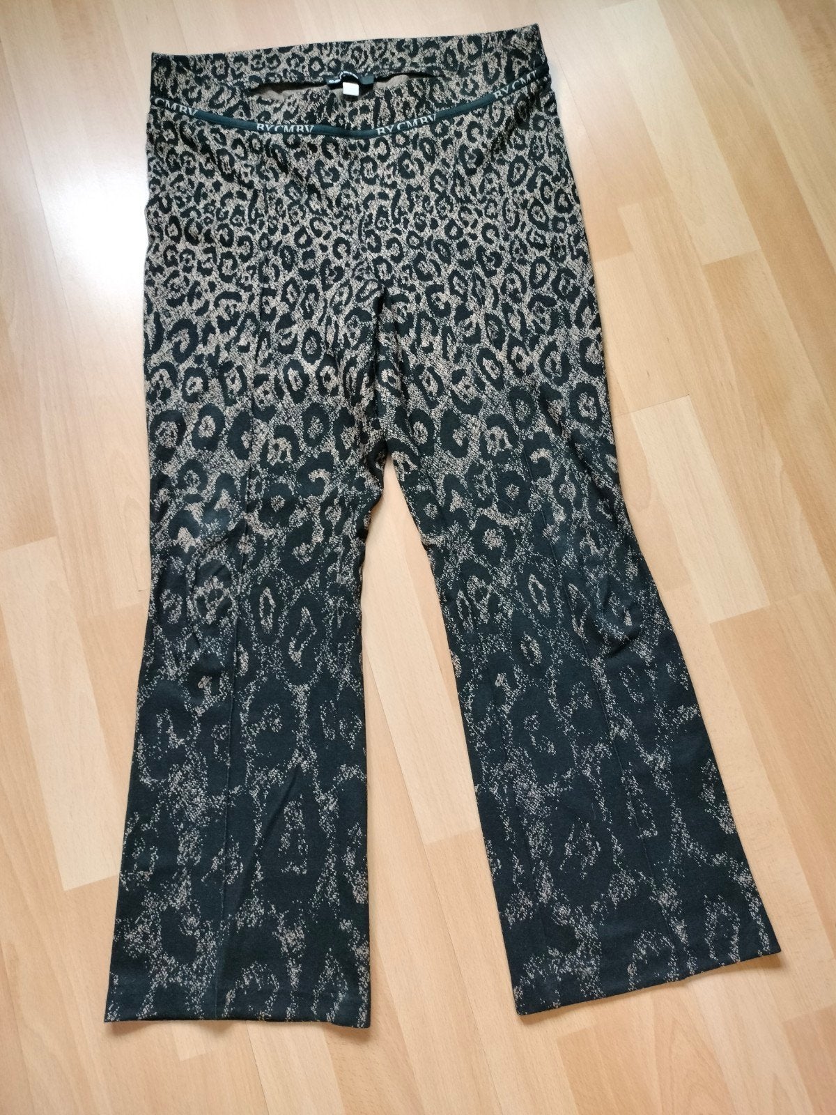 Zgan Cambio pantalon met panterprint - soepelvallend, Cambio, Meerkleurig, Maat 42/44 (L), Ophalen of Verzenden
