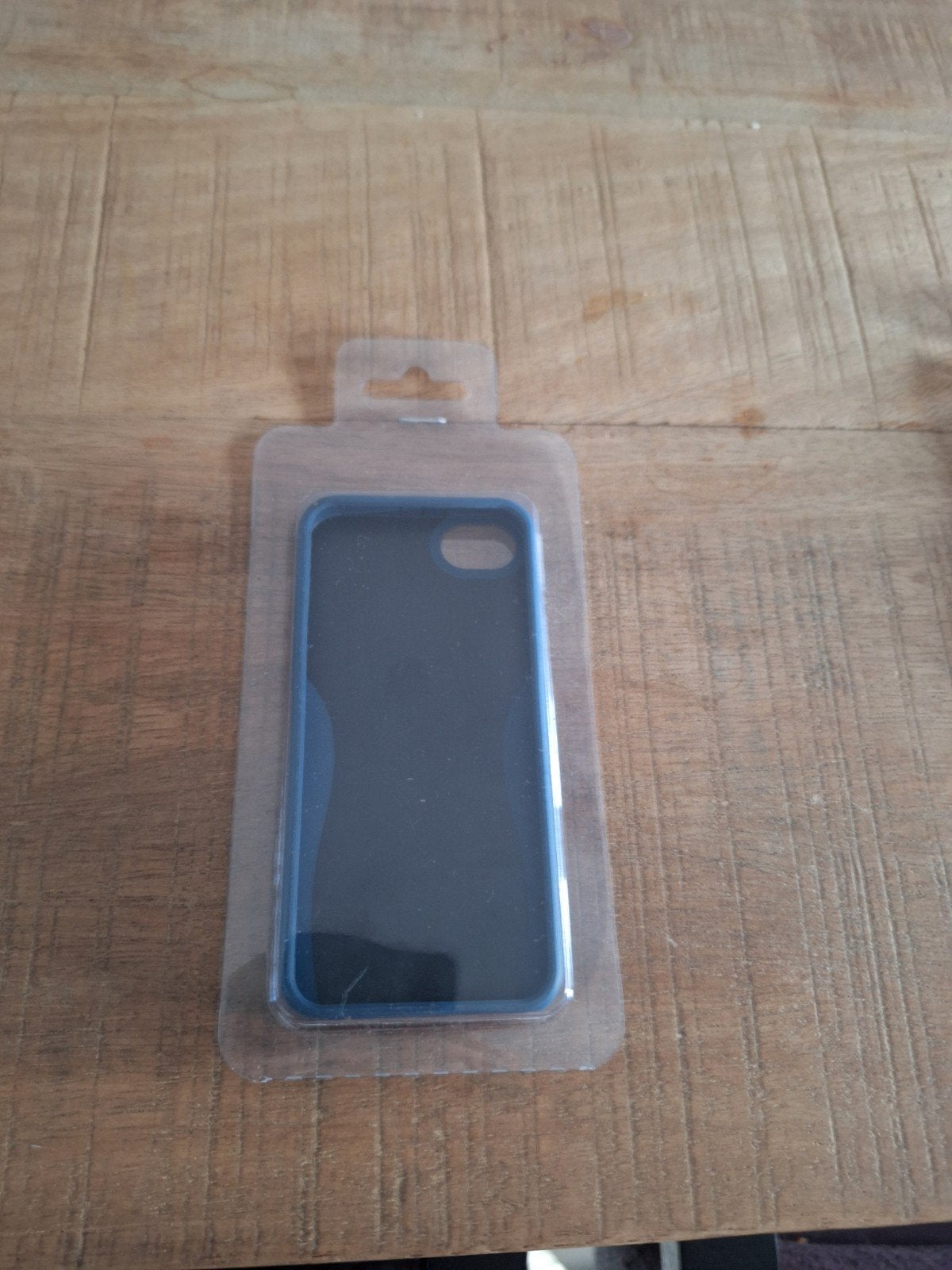 Zwart/Blauw iPhone Hoesje - Nieuw in Verpakking, Telecommunicatie, Mobiele telefoons | Hoesjes en Frontjes | Apple iPhone, Nieuw