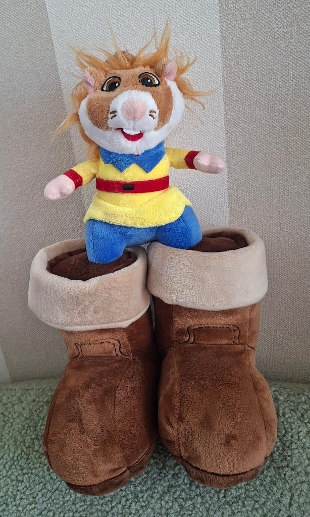 Zgan- AH Efteling hamster knuffel: klein Duimpje, Ophalen of Verzenden, Zo goed als nieuw, Overige typen