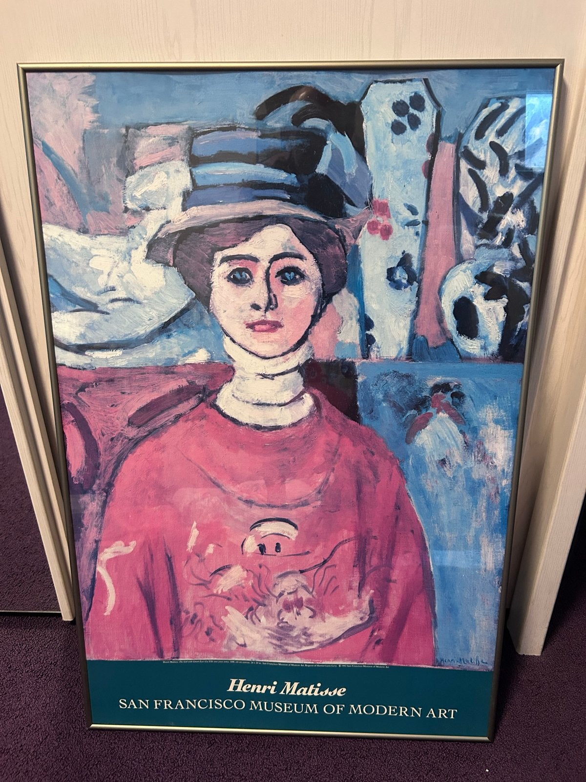 Henri Matisse - San Francisco Museum of Modern Art, Antiek en Kunst, Figuren, Papier/karton, Ophalen of Verzenden, Ingelijst