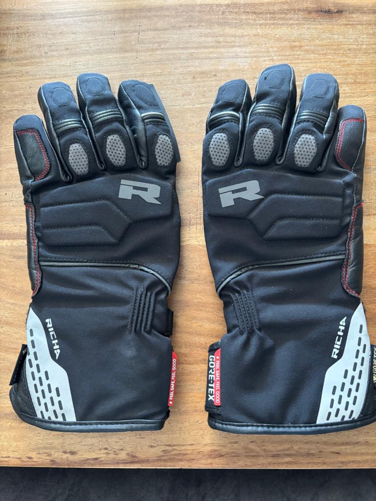 Richa Warm Grip GTX Gore-Tex Motorhandschoenen 2XL/11, Ophalen of Verzenden, Tweedehands, Heren, Handschoenen