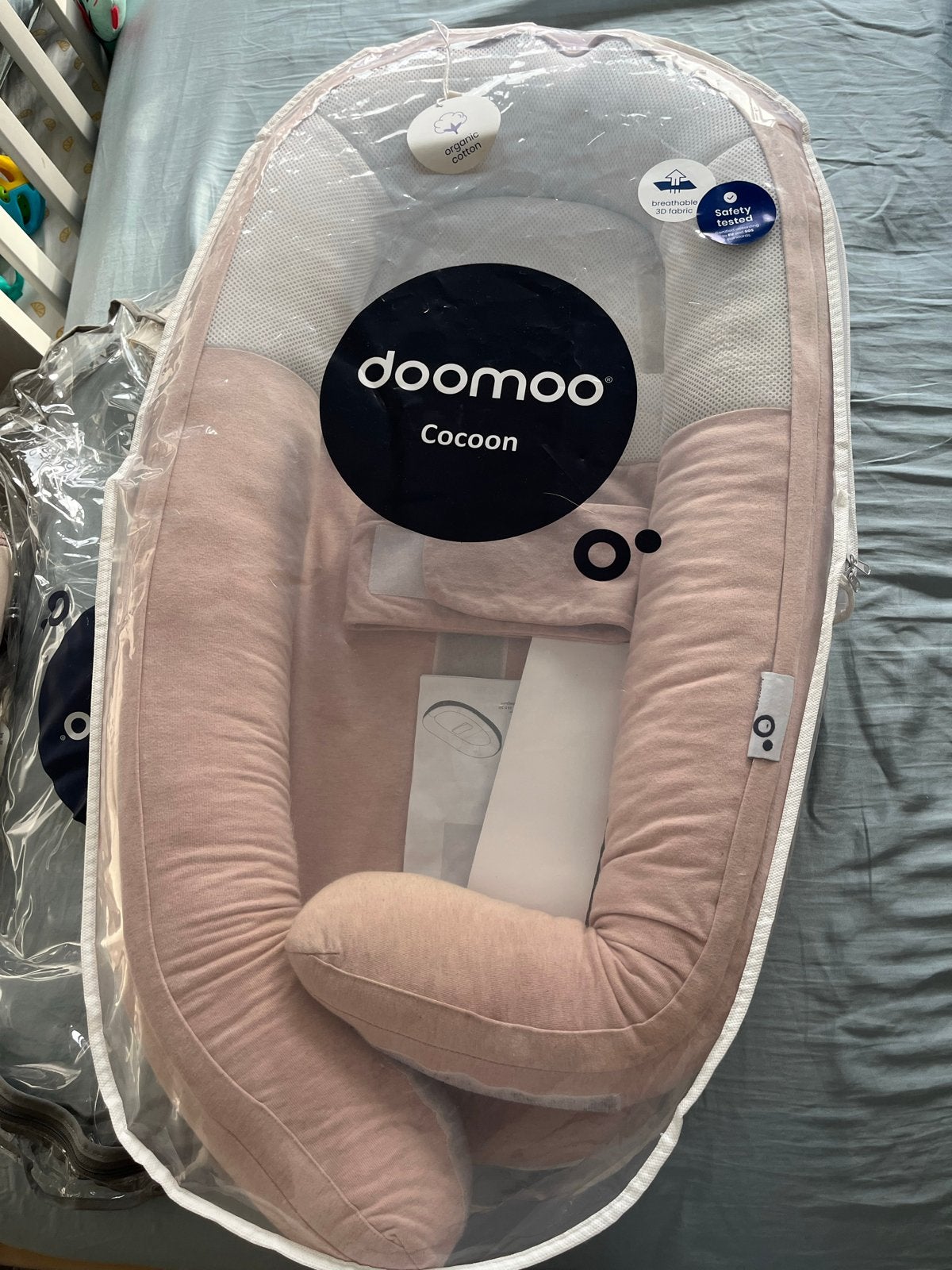 Doomoo Cocoon baby nest - Zo goed, Ophalen of Verzenden, Zo goed als nieuw, Overige typen