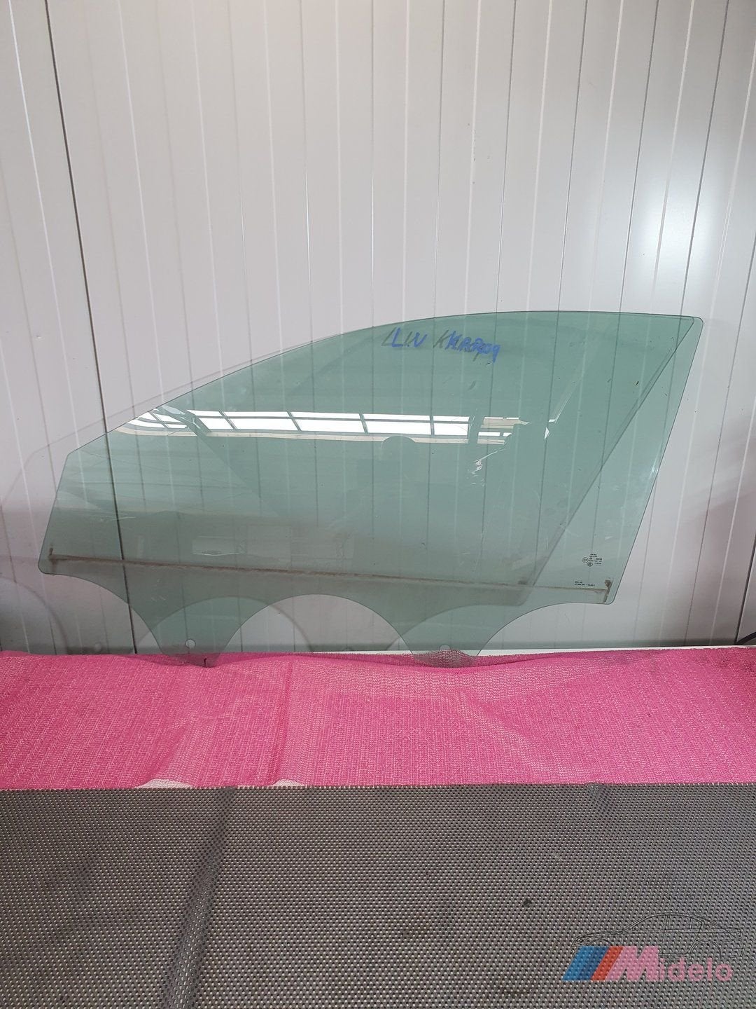 portier ruit links voor skoda karoq artikelnr 575845201, Gebruikt, -, Ophalen of Verzenden, Skoda