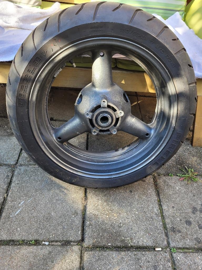 Achterwiel + Band – Suzuki GSX-R 750, Ophalen of Verzenden, Gebruikt