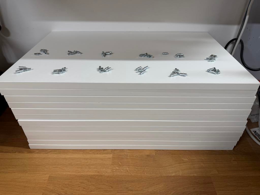 Utrusta planken Ikea 60x37, Huis en Inrichting, Zo goed als nieuw, Minder dan 100 cm, 25 tot 50 cm, 50 tot 100 cm