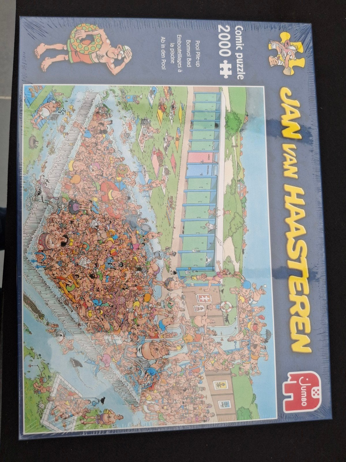 Jan van haasteren bomvol bad  2000 stukjes, Ophalen of Verzenden, Meer dan 1500 stukjes, Nieuw, Legpuzzel