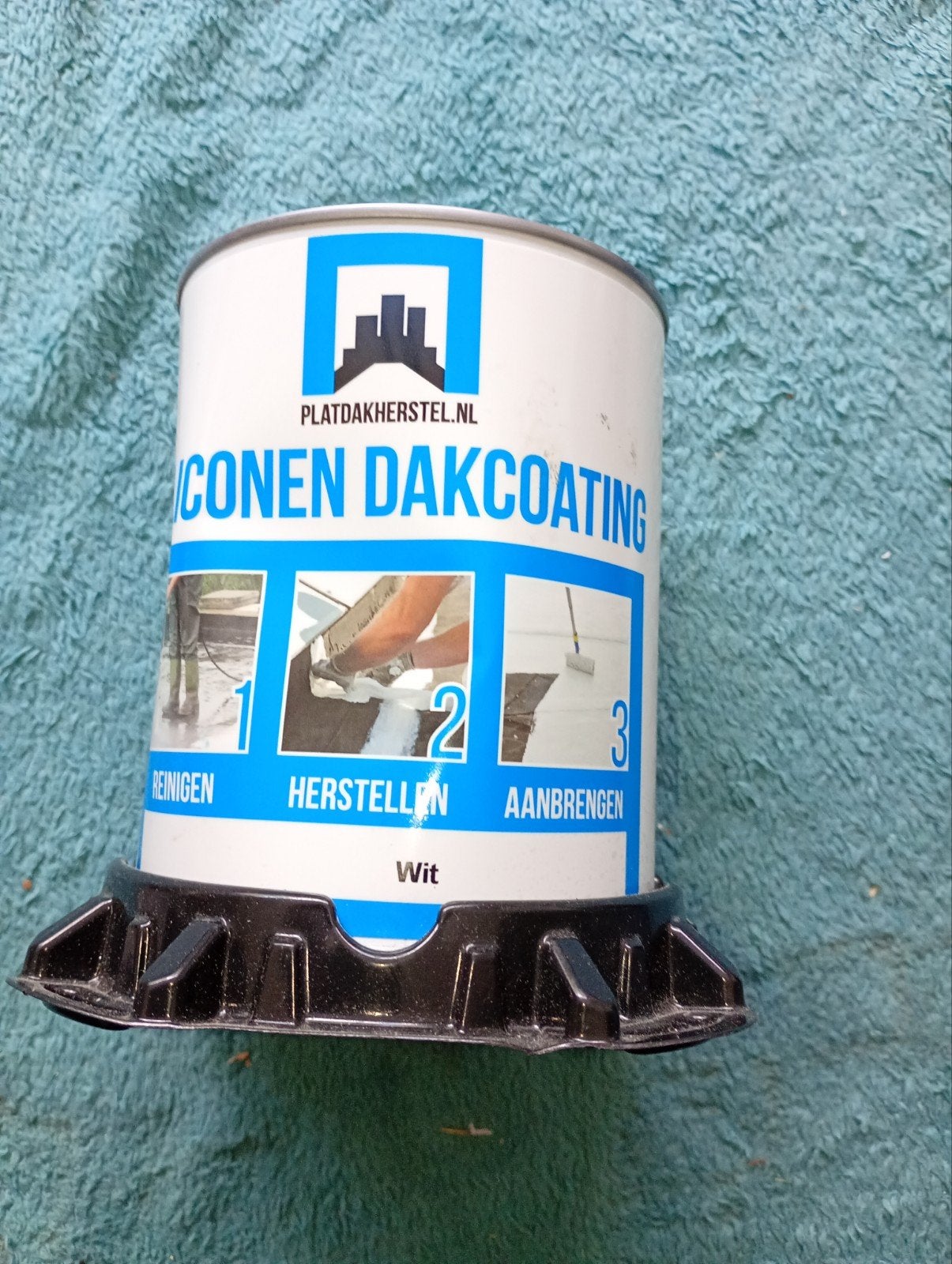 Ongeopend blik siliconen dakcoating wit, Overige materialen, Overige kleuren, Overige typen, Ophalen of Verzenden