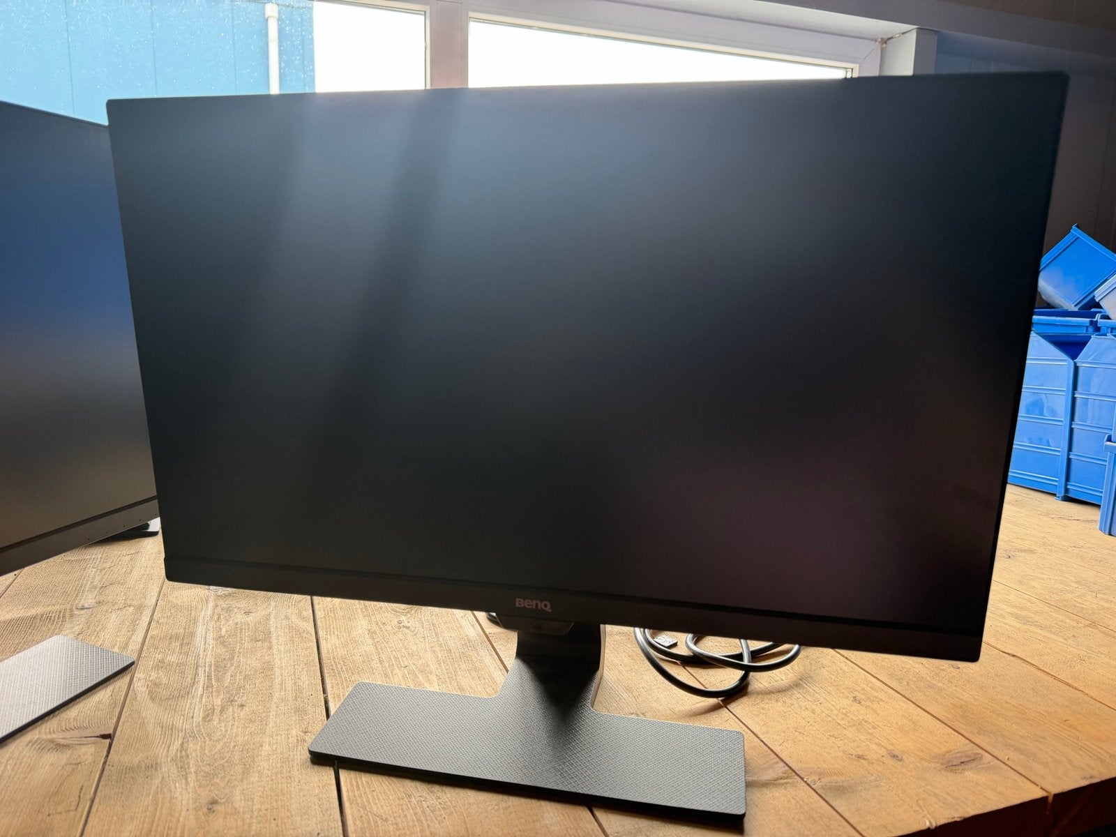 BenQ Monitor - Zwart, Goede Staat, Computers en Software, Ophalen, Gebruikt, Full HD, 60 Hz of minder