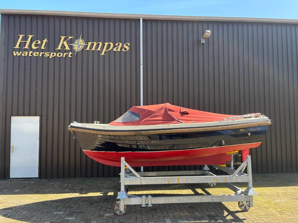 Mooie Interboat 16 sloep, compleet & vaarklaar!, Ophalen, 10 tot 30 pk, Gebruikt, Binnenboordmotor