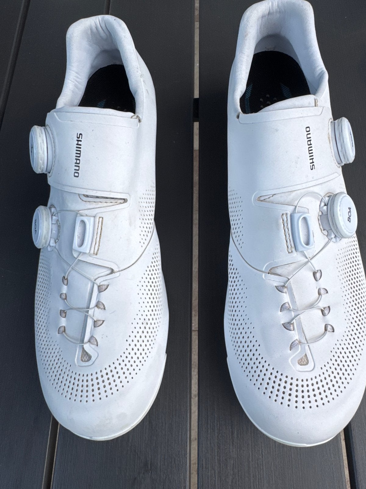 Shimano RC7 raceschoenen - Maat 45, Ophalen of Verzenden, Gebruikt, Kleding