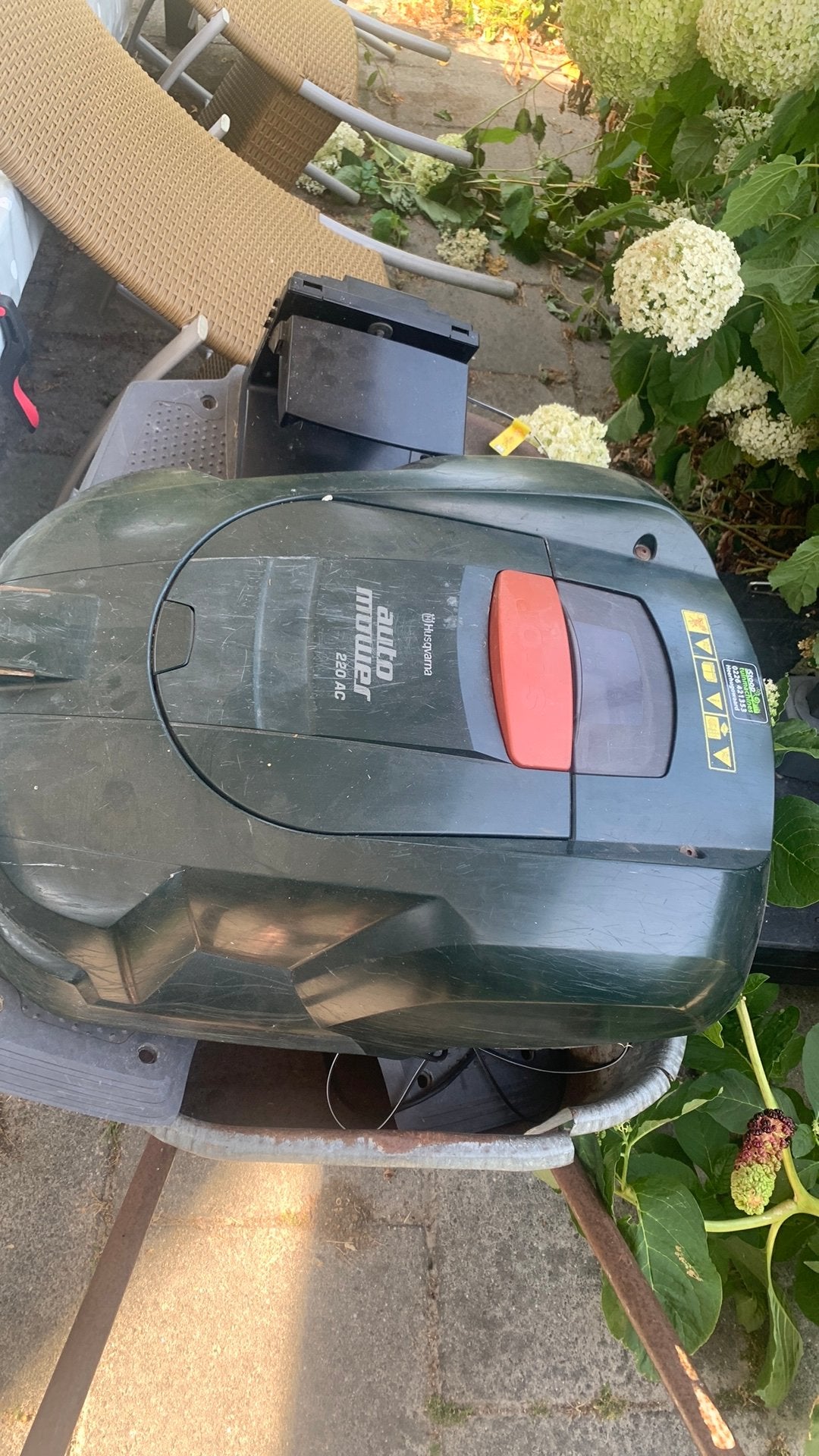 Husqvarna automaaier., Ophalen of Verzenden, Gebruikt