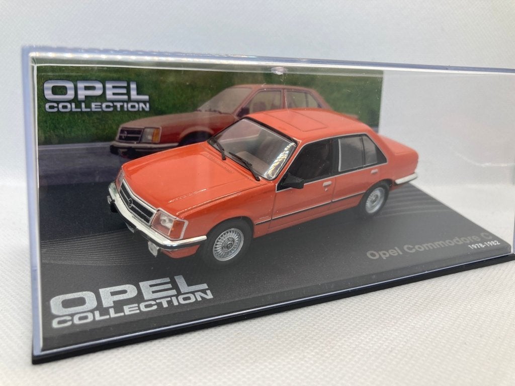 28826: Opel Commodore C - 1978-1982 - Atlas 1:43, Auto, Ophalen of Verzenden, Zo goed als nieuw, Bachsatztstr. 54 D 72131 Ofterdingen, Germany